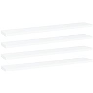 Additional shelves 4 pcs white 60 x 10 x 1,5 cm chipboard 805202 - Shelf