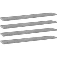 Additional shelves 4 pcs concrete grey 60 x 10 x 1,5 cm chipboard 805210 - Shelf