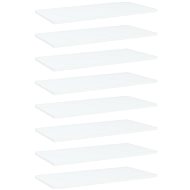 Additional shelves 8 pcs white 60 x 30 x 1,5 cm chipboard 805235 - Shelf