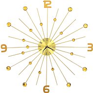 Wall clock metal 70 cm gold - Wall Clock