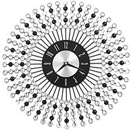 Wall clock metal 43 cm black - Wall Clock