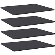 Additional shelves 4 pcs grey 60 x 50 x 1,5 cm chipboard 805270 - Shelf