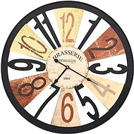 Wall clock metal 60 cm multicolour - Wall Clock