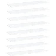Additional shelves 8 pcs white 100 x 30 x 1,5 cm chipboard 805395 - Shelf
