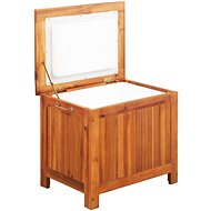 Cooling box 63 x 44 x 50 cm solid acacia wood - Cooler Box