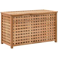 SHUMEE Laundry basket walnut wood 77,5 x 37,5 x 46,5 247602 - Laundry Basket