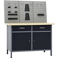 Work table with three wall panels 3053428 - Workbench