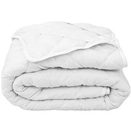 Quilted mattress protector white 160 x 200 cm lightweight - Mattress Protector