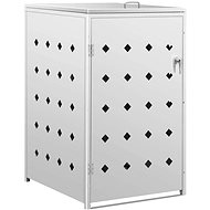 Bin shelter 240 l Stainless steel 145379 - Bin Shed
