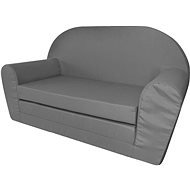 Children's sofa bed / lounger, grey - Children's sofa