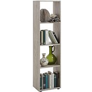 FMD Freestanding shelf with 4 compartments sand oak 428754 - Shelving Unit