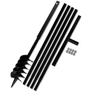 Earth drill with handle 120 mm, with extensions 5 m, steel 270523 - Auger Bit