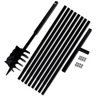Earth drill with handle 180 mm, with attachments 9 m, steel 270532 - Auger Bit