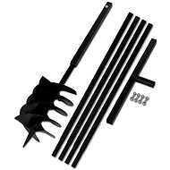 Earth drill with handle 200 mm, with extensions 5 m, steel 270535 - Auger Bit