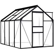 Greenhouse anthracite aluminium 4,75 m2 48210 - Greenhouse