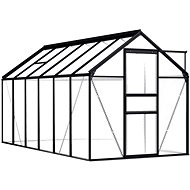 Greenhouse anthracite aluminium 7,03 m2 48212 - Greenhouse