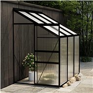 Greenhouse anthracite aluminium 3,97 m3 312050 - Greenhouse