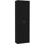 SHUMEE 60 x 32 x 190 cm chipboard, black - Office Drawer
