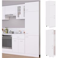 Shumee Kitchen cabinet for built-in fridge 802538 white - Cupboard