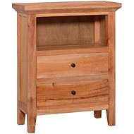 Storage cabinet 60 x 30 x 75 cm solid mahogany 288885 - Cabinet