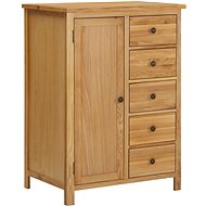 Wardrobe 76 x 52 x 105 cm solid oak 289199 - Wardrobe