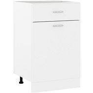 Shumee Lower kitchen cabinet with drawer 801220 white - Cupboard
