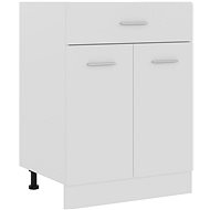 Shumee Lower kitchen cabinet with drawer 801228 white - Cupboard