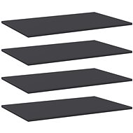 Additional shelves 4 pcs 80 x 50 x 1,5 cm chipboard - Shelf