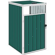 Bin shelter 72 x 81 x 121 cm steel - Bin Shed