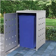 Bin shelter 240 L stainless steel - Bin Shed