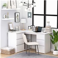 Corner desk 145 x 100 x 76 cm chipboard - Writing Desk