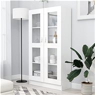 Glass cabinet 82,5 x 30,5 x 150 cm chipboard - Cabinet