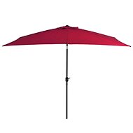 Garden parasol with metal pole 300 x 200 cm - Sun Umbrella