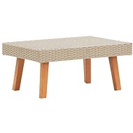 Zahradní konferenční stolek polyratan - Zahradní nábytek