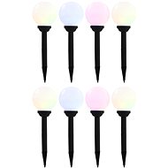 Garden solar LED spherical lamps, RGB - Garden Lighting