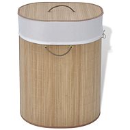 Bamboo laundry basket oval - Laundry Basket