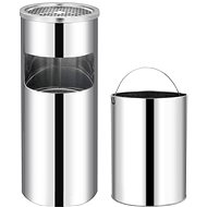 Hotel Waste Bin with Ashtray - Rubbish Bin