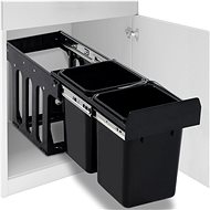 Built-in Waste Bin for Sorted Waste Slow Closing - Rubbish Bin