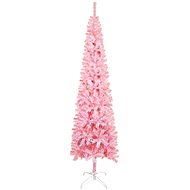 Úzký vánoční stromek růžový 150 cm  - Vánoční stromek
