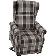 HALMAR relaxační křeslo Castel, černé / tmavě zelené - Křeslo