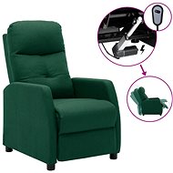 SHUMEE elektrické polohovací křeslo, samet, krémové, 3099010 - Křeslo