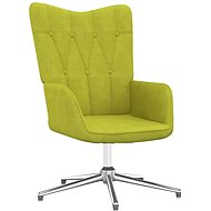 Relaxační křeslo zelené textil, 327594 - Křeslo