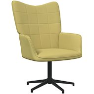 Relaxační židle zelená textil , 327968 - Křeslo