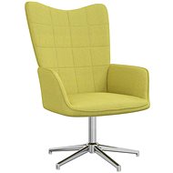 Relaxační křeslo zelené textil , 327990 - Křeslo