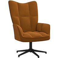 SHUMEE konzolová židle, samet, růžová, 325792 - Křeslo
