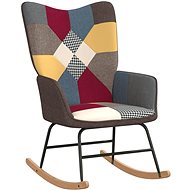 Patchwork textile rocking chair , 328191 - Rocking Chair