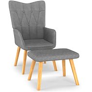 SHUMEE křeslo, textil, fialové, 325742 - Křeslo