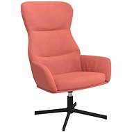 SHUMEE polohovací křeslo, samet, růžové, 329283 - Křeslo