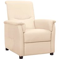 SHUMEE polohovací křeslo, textil, černé, 338982 - Křeslo