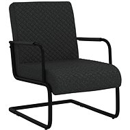 SHUMEE polohovací křeslo, textil, černé, 342341 - Křeslo